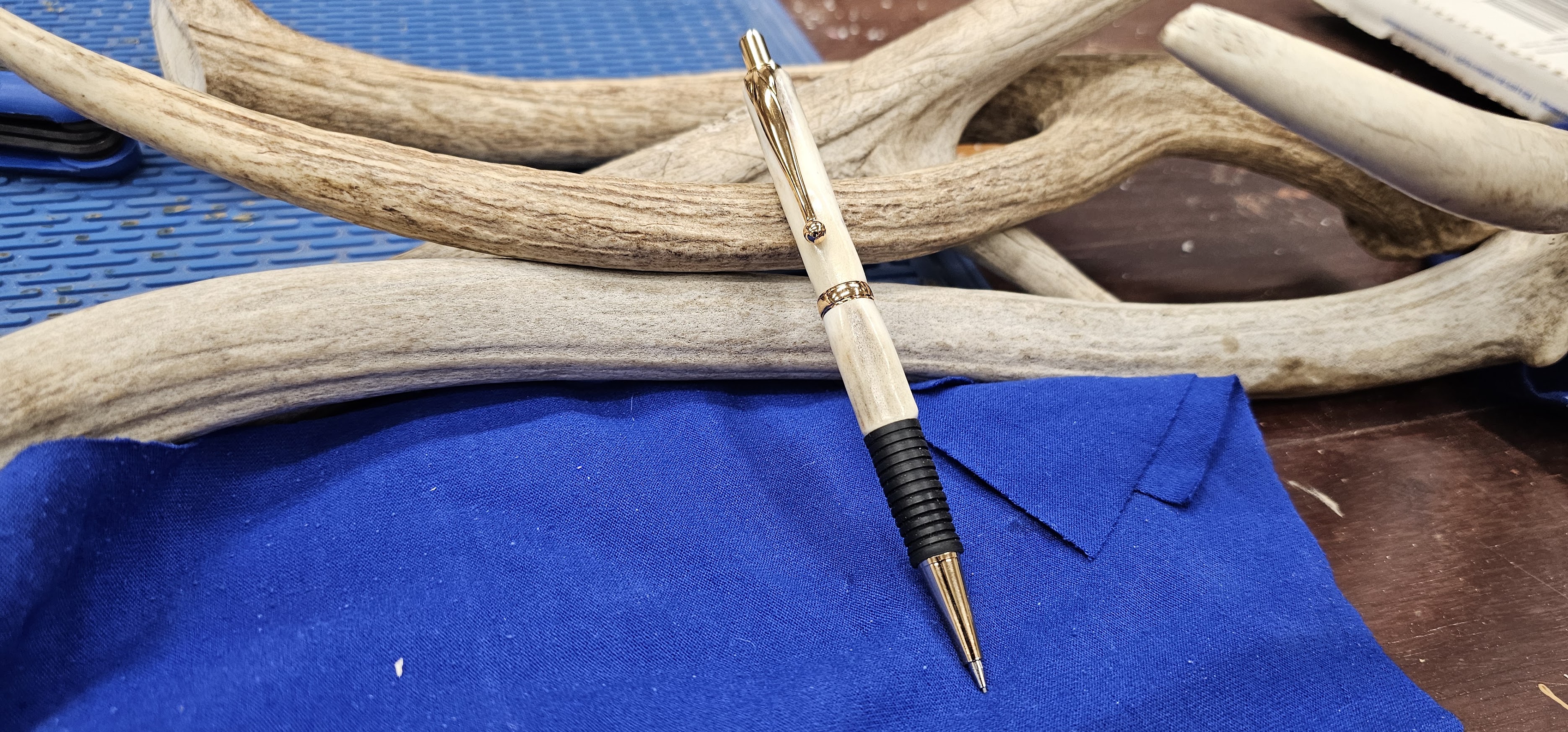Axis Deer Antler, CA finish